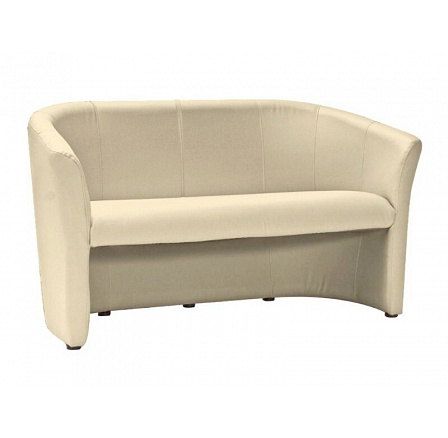 Pohovka TM-3, Krémová ekokůže EK-0/Wenge Pohovka TM-3, Krémová ekokůže EK-0/Wenge