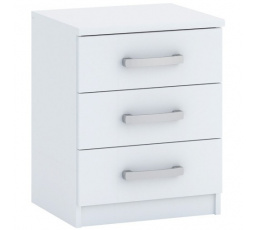Komoda MORTY 3S, Bílá