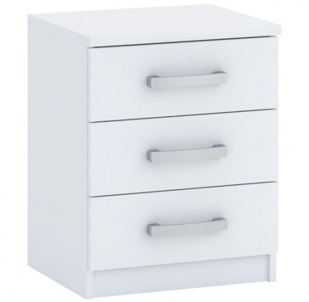 Komoda MORTY 3S, Bílá