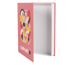 Krabice kniha Bauhaus růžová