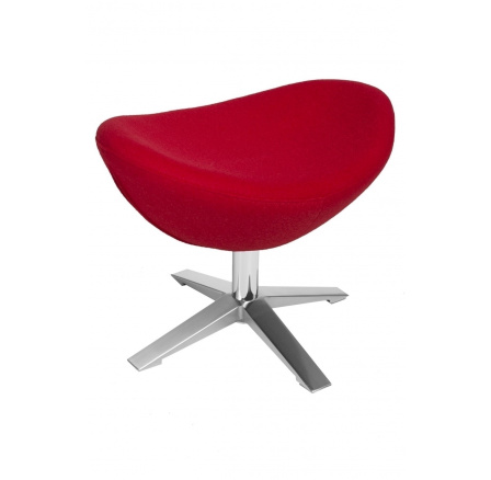 Podnožka Vejce Soft vlna červená JA-2712