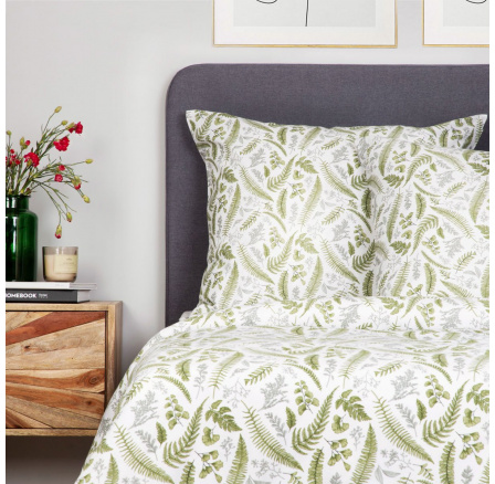 CLAVIER Sada ložního prádla zelená 200x220 cm