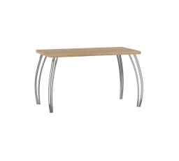 Stůl dub zlatý craft + nohy II 67x128 STB-FXJG