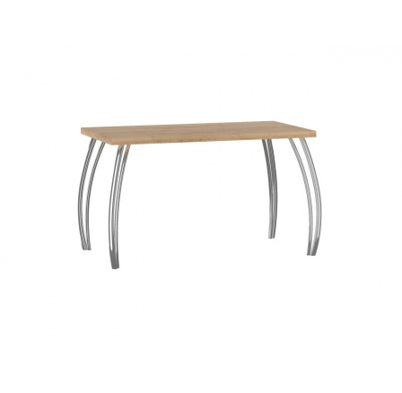 Stůl dub zlatý craft + nohy II 67x128 STB-FXJG