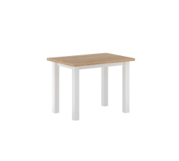 Stůl dub zlatý craft/bílý 70x100 MONTE