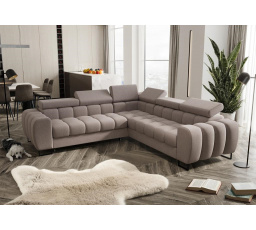 Rohová sedací souprava ASPEN MAX 260x260 cm - pravá, béžová