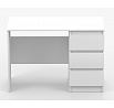 Psací stůl SOLO, Bílý Mat