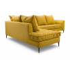 Rohová sedací souprava  L Lidie - žlutá