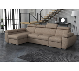 Sedací souprava Bodie L Aragon světle hnědá