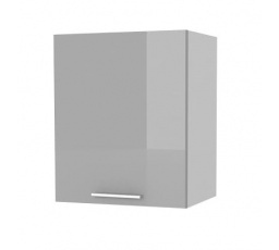 Kuchyňská horní skříňka Femme G60 1D, šedý lesk