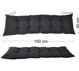 Podsedák 150x40 tmavě šedý melír