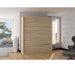 Posuvná skříň SPECTRA 180 Sonoma+Sonoma