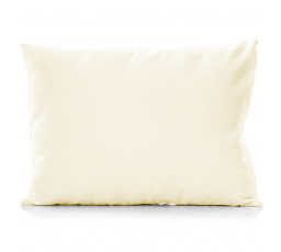 Bavlněný povlak na relaxační polštář smetanový 55x180