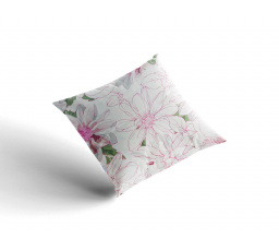 Saténový povlak na polštář Floreta