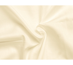 Smetanové saténové prostěradlo plachta bez gumy 240x230