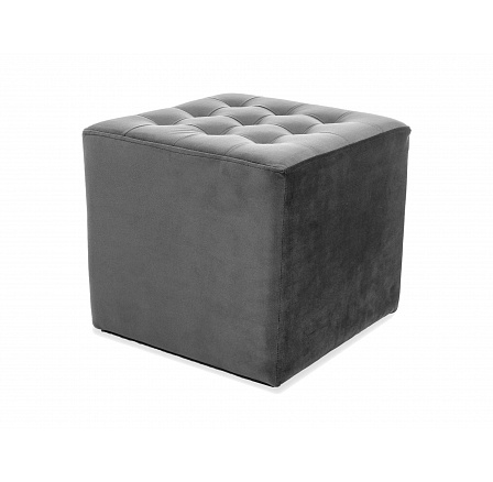 Taburet LORI VELVET, šedý Bluvel 14