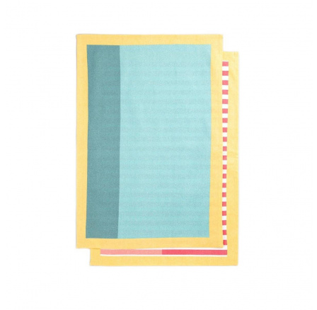 Sada kuchyňských utěrek COLOR VIBES v barevném vzoru 2*45x65 cm 740961