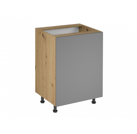 Kuchyňská dolní skříňka Langen D60 P/L, béžová/dub artisan Kuchyňská dolní skříňka Langen D60 P/L, béžová/dub artisan