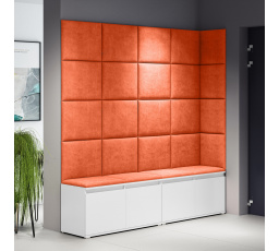 Předsíňová stěna EMI 3, Trinity 17/Bílá