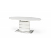 Jídelní stůl ASPEN, bílý