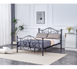 Postel PANAMA 140, Černá