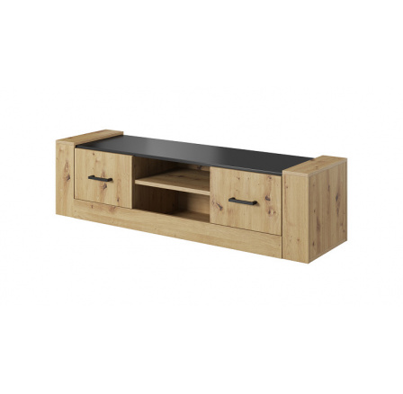 LEGO 07 -  TV stolek (LUGO 07) lamino dub artisan/ černá (IZ) (K150-Z)