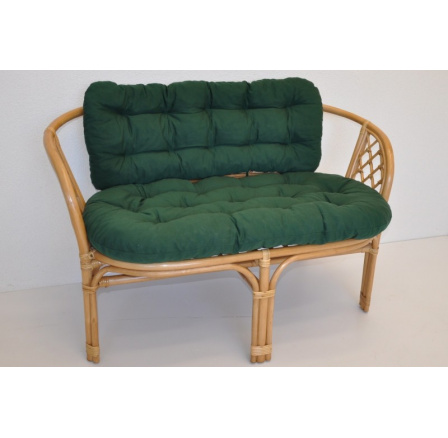 Polstr na lavici Bahama zelený dralon