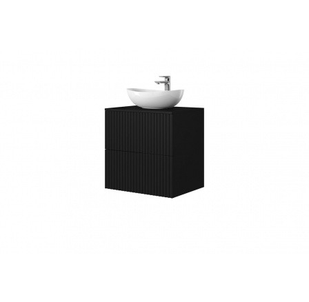 Závěsná skříňka pod umyvadlo Nicole 60 cm - černý mat Závěsná skříňka pod umyvadlo Nicole 60 cm - černý mat