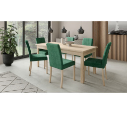 Sada stůl s židlemi RODOS 81 Sonoma