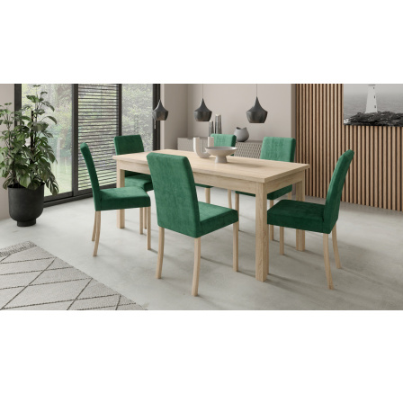 Sada stůl s židlemi RODOS 81 Sonoma