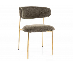 Jídelní židle ELTON RAVEN, Olivová 78/Zlatá