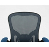Kancelářské křeslo Q-333, Šedá/Modrá