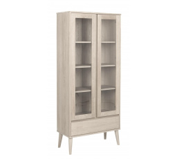 Vitrína Nagano bělený dub