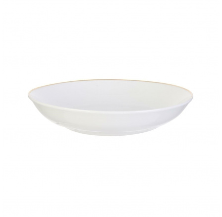 Hluboký talíř Pearl Gold 20cm bílý Hluboký talíř Pearl Gold 20cm bílý
