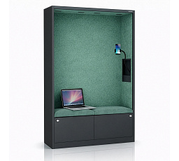 Sally 1150mm korpus Antracitový - sedák Zelený