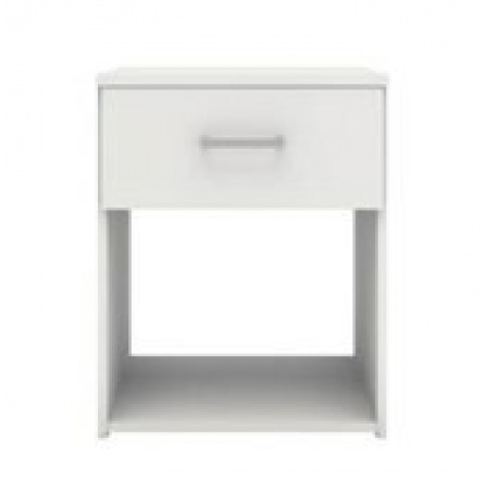 Noční stolek SID 1S, Bílá Noční stolek SID 1S, Bílá