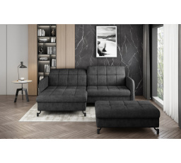 Rohová sedací souprava LORELLE + Taburet Dora 96 110x200 Levý 1