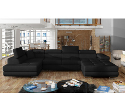 Sedací souprava ve tvaru U RODRIGO, Sawana 14 levá