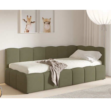 Postel TUNIS 200 x 120, nízký bok, Kronos 46, Pravá Postel TUNIS 200 x 120, nízký bok, Kronos 46, Pravá