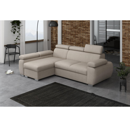 Rohová sedací soustava Bodie levá béžová Rohová sedací soustava Bodie levá béžová