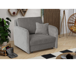 Rozkládací křeslo Vivian Loft I Run Again šedá