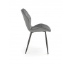Jídelní židle K453, šedá