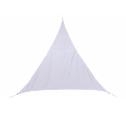 Stínící plachta trojúhelník 4m - bílá