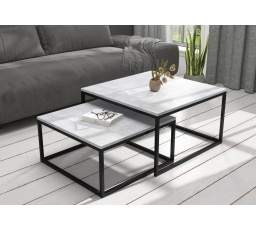 Konferenční stolek 2v1 KAMA Černý+Beton