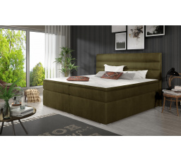 Boxspring postel SOFTY 160x200 cm, Monolit 38