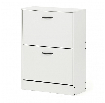 Botník, mdf, bílá, ABO-G1014 WT