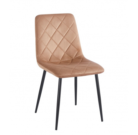 Židle velvet - Riviera 24 cappuccino K6-FX (B) Židle velvet - Riviera 24 cappuccino K6-FX (B)