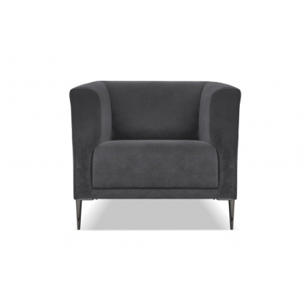 Křeslo TOLEDO Tmavě šedé, Vena 20