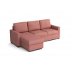 Rohová sedací souprava Tomáš růžová