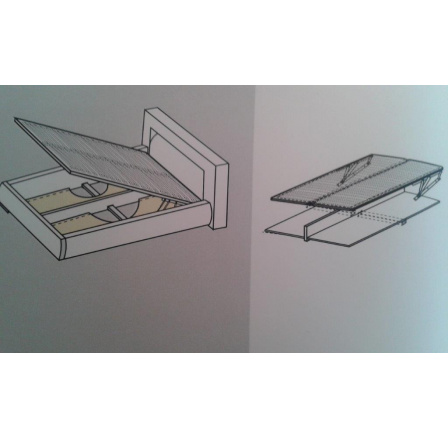 SADA LMBK II 120x200 RM - Kovový rám s lamelami vytvoří ÚP (BRW COMFORT) (FLVIII) SADA LMBK II 120x200 RM - Kovový rám s lamelami vytvoří ÚP (BRW COMFORT) (FLVIII)
